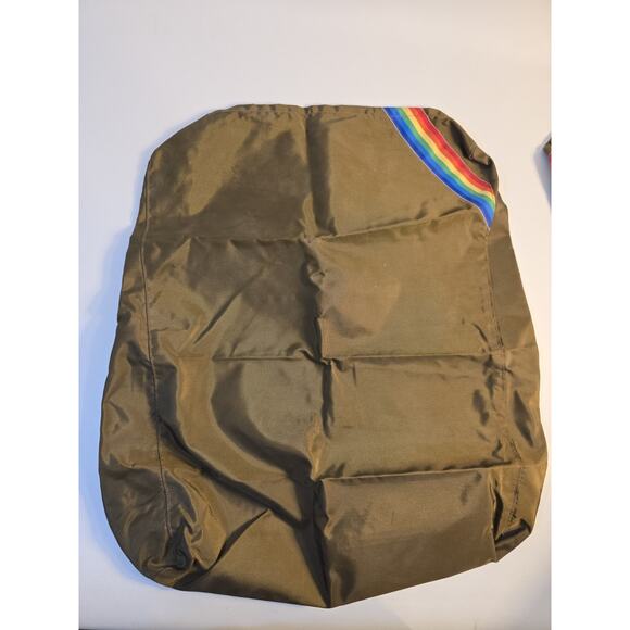 Rare Brown ABCOM Apple Macintosh SE/30 SE Plus Dust CoversRainbow Trim - Picture 4 of 11